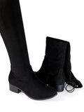 Bota alta negra YahS - Black Long Boot