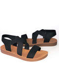Sandalia mujer negra Rowen1- Black sandal Rowen1