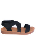 Sandalia mujer negra Rowen1- Black sandal Rowen1