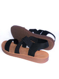 Sandalia mujer negra Rowen1- Black sandal Rowen1
