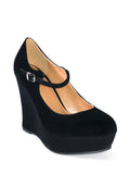 Tacon Negro con plataforma AM31 - Black heel with platform AM31