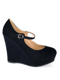 Tacon Negro con plataforma AM31 - Black heel with platform AM31