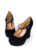 Tacon Negro con plataforma AM31 - Black heel with platform AM31