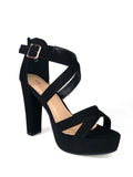 Tacon Negro con plataforma Levely86 - Black heel with platform Lovely86