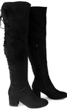 Bota alta negra Lucy 22 - Black long boot Lucy 22