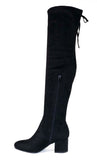 Black Faux Suede Boot Lucy 1