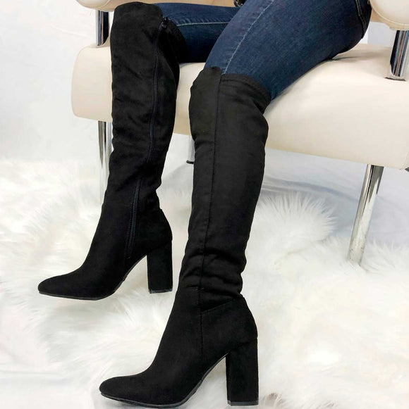 Botas Negras Kendall-5 – Shoe Garden LA