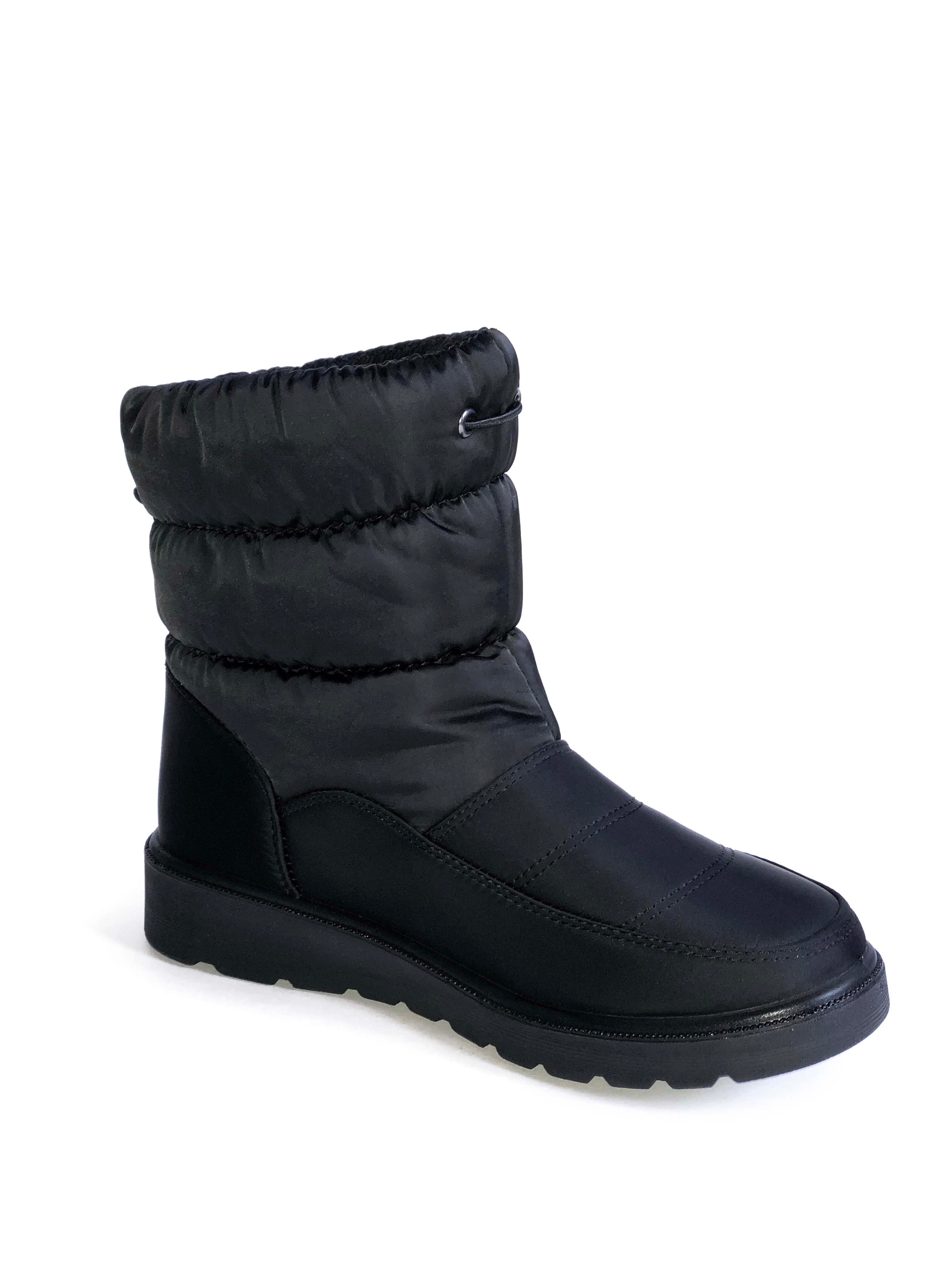 Botin negro de nieve Coleen 1 - Black Ankle Boot Coleen 1